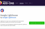 Google выпустил расширение Lighthouse для Firefox