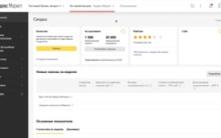 Яндекс.Маркет добавил бизнес-аккаунты в личный кабинет партнеров