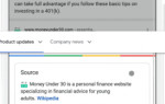 Google добавил дополнительную информацию о сайтах в выдаче