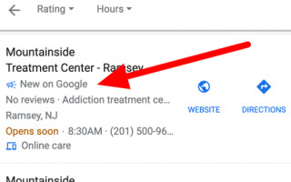 Google добавил новый ярлык в результаты локального поиска