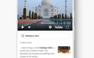 Google тестирует поиск по словам в видео