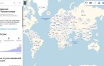 Яндекс представил карту распространения коронавируса
