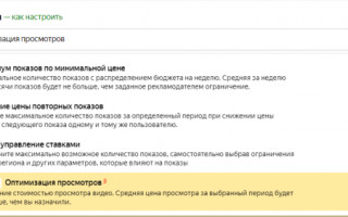 Яндекс.Директ добавил новую стратегию для видеокампаний