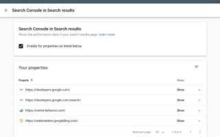 Google добавил новые пользовательские настройки в Search Console