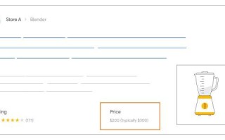 В документации Google появился блок для показа информации о снижении цены на товар